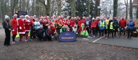 Mikołajkowe psoty na 5 km, czyli parkrun nr 427