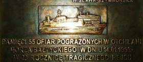 33. rocznica zatonięcia promu MF 