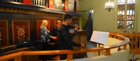 W Galerii Mistrzów organy i skrzypce
