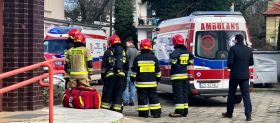 Gaz w liceum. Lekcje odwołane, pięć osób w szpitalu